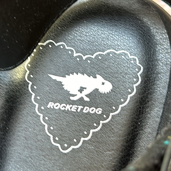 Rocket Dog Adore style felted speckled wool clogs.  Size 9.5. - Picture 3 of 13